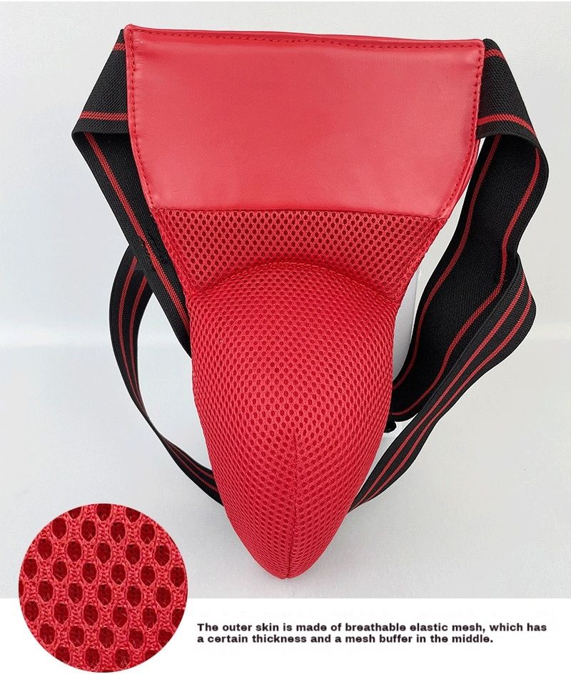 Material de primeira classe TPU forte proteção virilha tecido de malha respirável boxe combate artes marciais combate proteção virilha Sanda proteção virilha_voghion.com