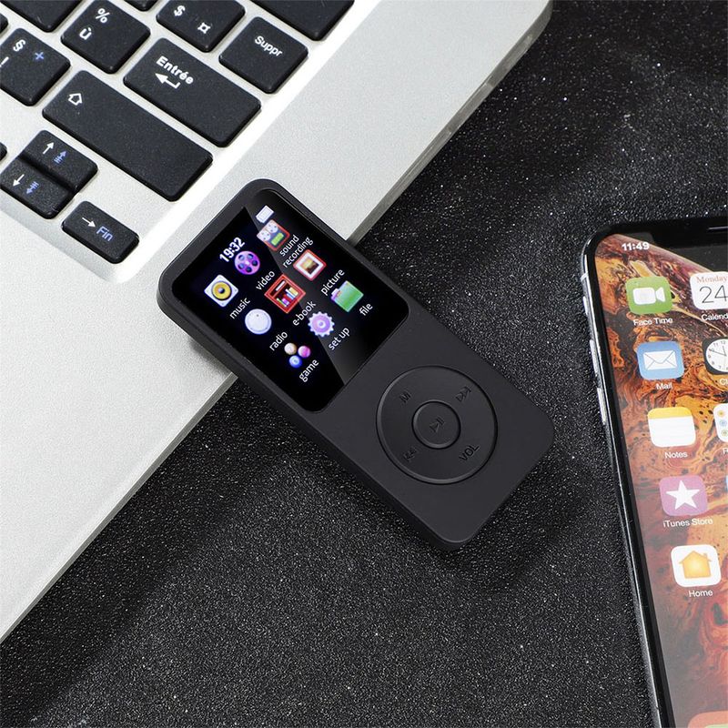 MPZ Type-C Hifi Lossless Music Player Bluetooth-Compatible5.0 Student Walkman Support FM Radio E-Book Recording For Kids_voghion.com