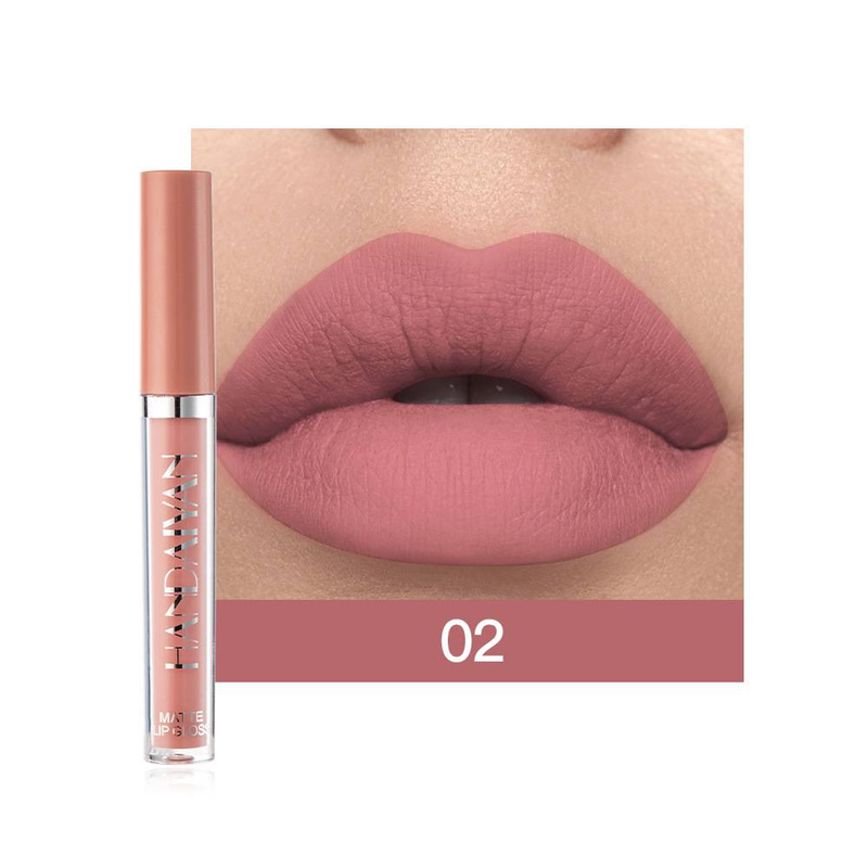 Matte lipstick waterproof non-stick cup 6 lip gloss gift box_voghion.com