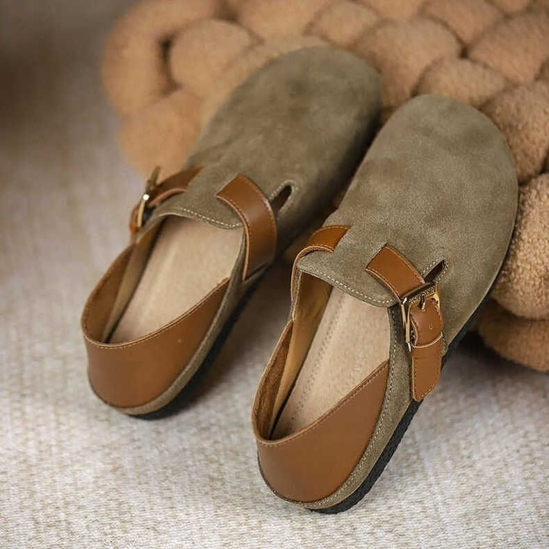 Wildleder 2025NEW Birken Damenschuhe mit weichen Sohlen für Frühling und Herbst_voghion.com