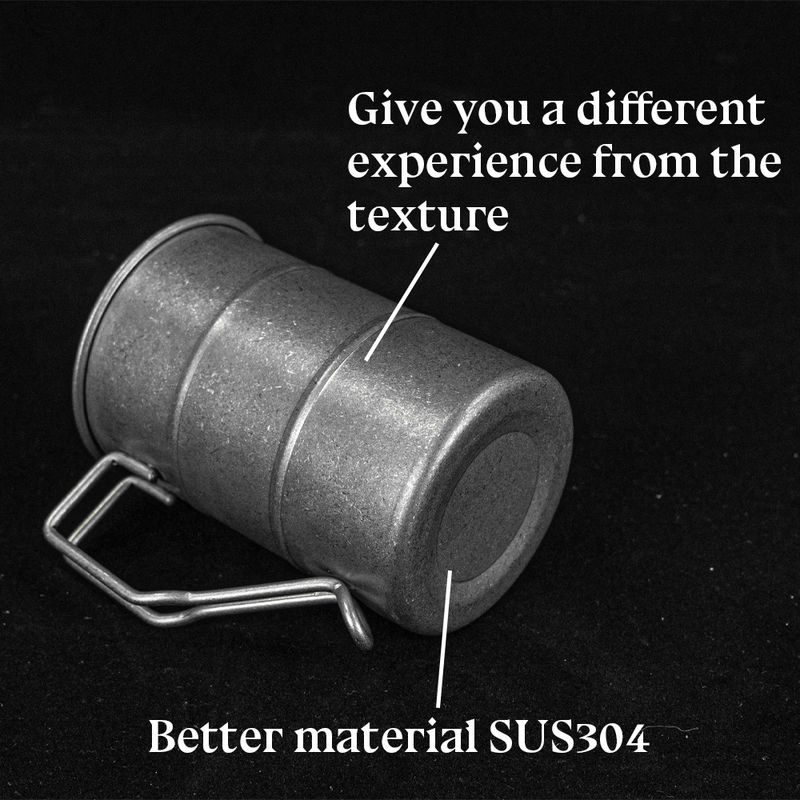 Nuova tazza in acciaio inossidabile 304, tazza in bambù, tazza da birra creativa, tazza retrò, tazza da campeggio all'aperto, tazza da caffè_voghion.com