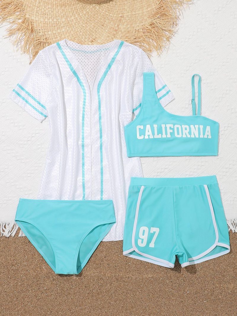 Boxer taille haute sexy pour femmes, pour grands enfants et filles, fabricants de maillots de bain bikini, vente en gros_voghion.com