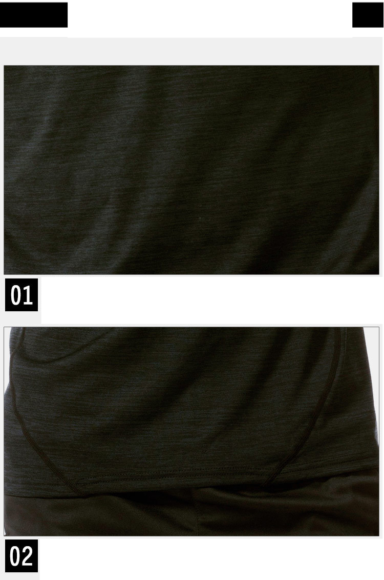 Man's clothing Sports fitness wear for men long sleeve loose outdoor running quick drying T-shirt top basketball training sportswear_voghion.com