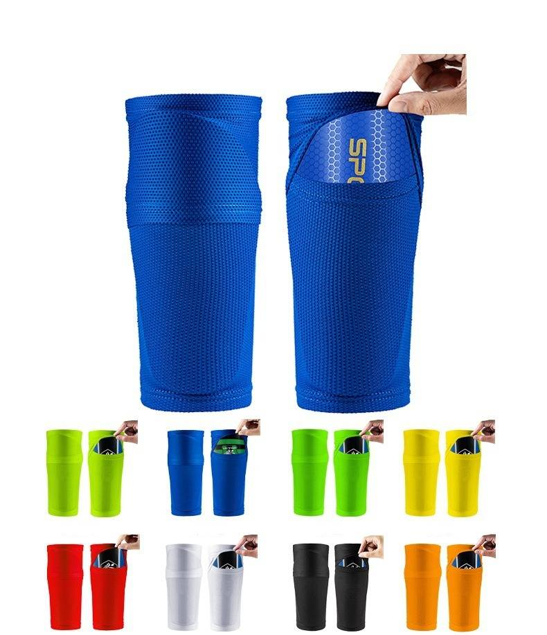Parastinchi e calzini da calcio, set da tre pezzi per bambini, parastinchi, ginocchiere e protezioni per le gambe, attrezzatura sportiva e dispositivi di protezione_voghion.com