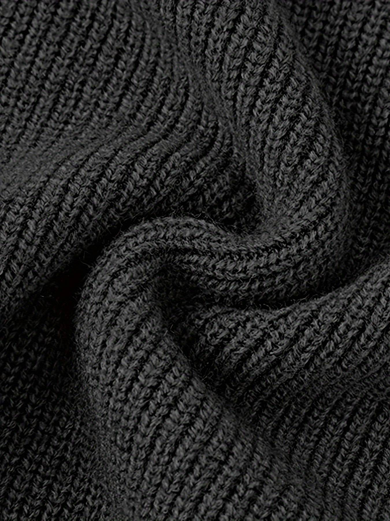 Neue langärmelige Strickpullover für Herren, lockere, warme, lässige Unterhemden, hochwertige Pullover._voghion.com