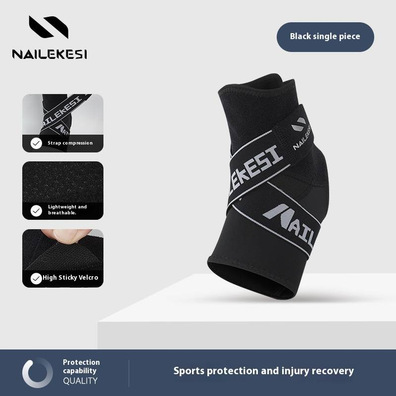 Professional Ankle Brace For Running, Basketball & Tennis – Lightweight Breathable Support With Adjustable Straps For Men & Women_voghion.com