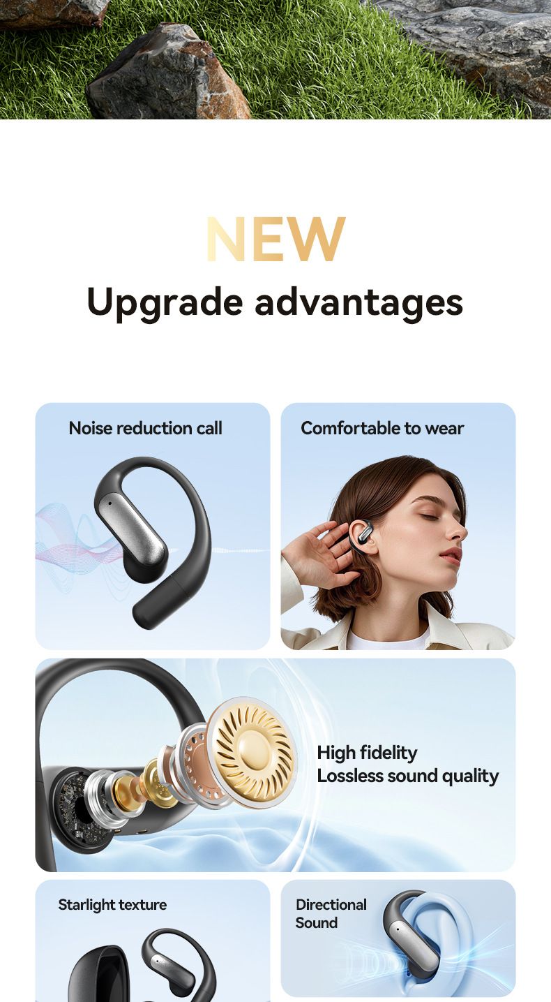 Advanced AI Translator Embedded Over-Ear Headset With HD Sound Quality & Long Battery Life_voghion.com