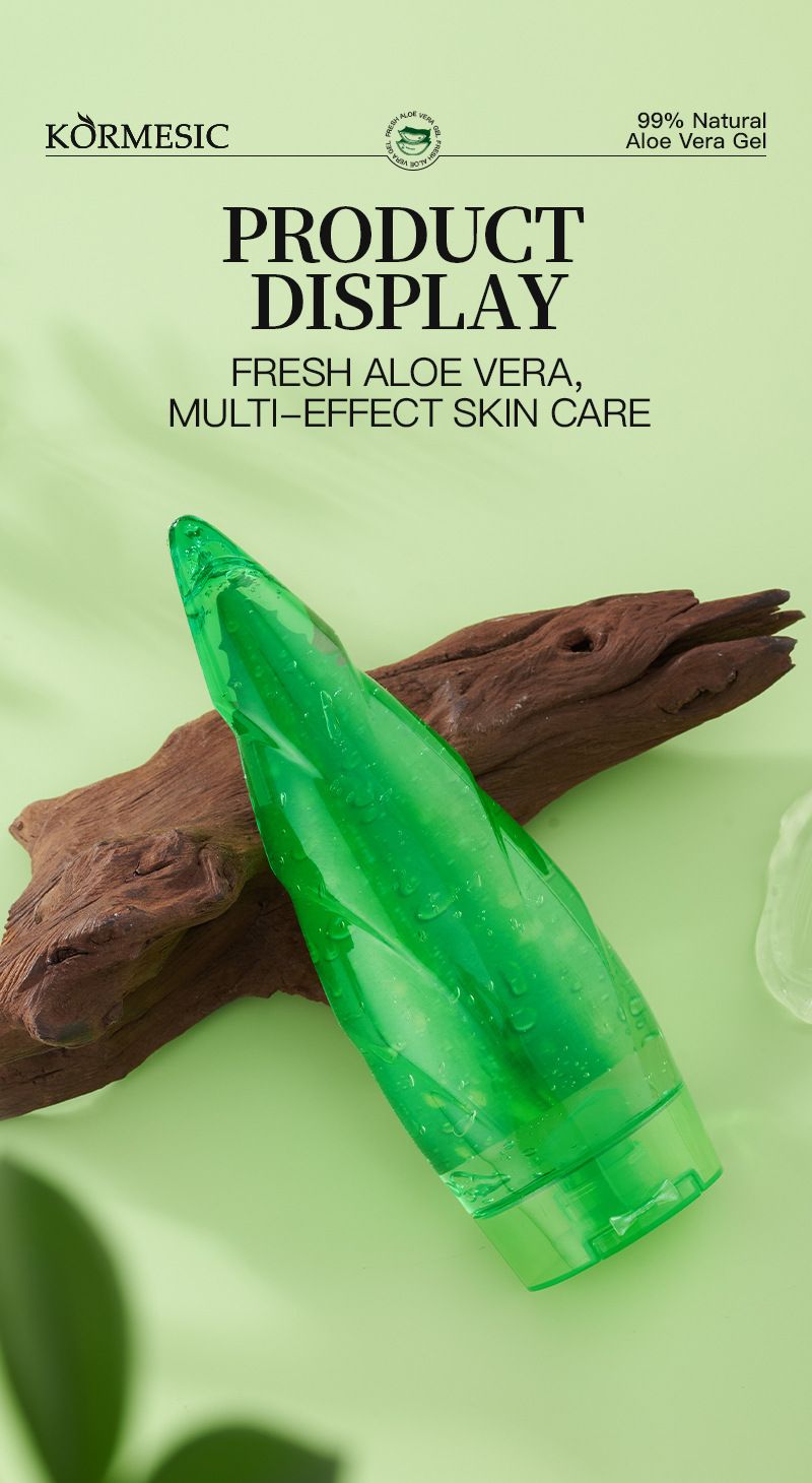 KORMESIC Aloe Vera Gel 120g Exquisite Packaging, Comfortable, Atmospheric And Beautifu_voghion.com