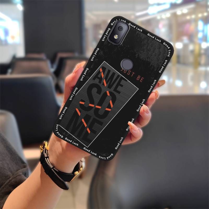 Suitable For TCL Phone Quality Anime Couple Creative Cartoon Silicone Trendy Soft Case Funny Graffiti Luxury Female_voghion.com