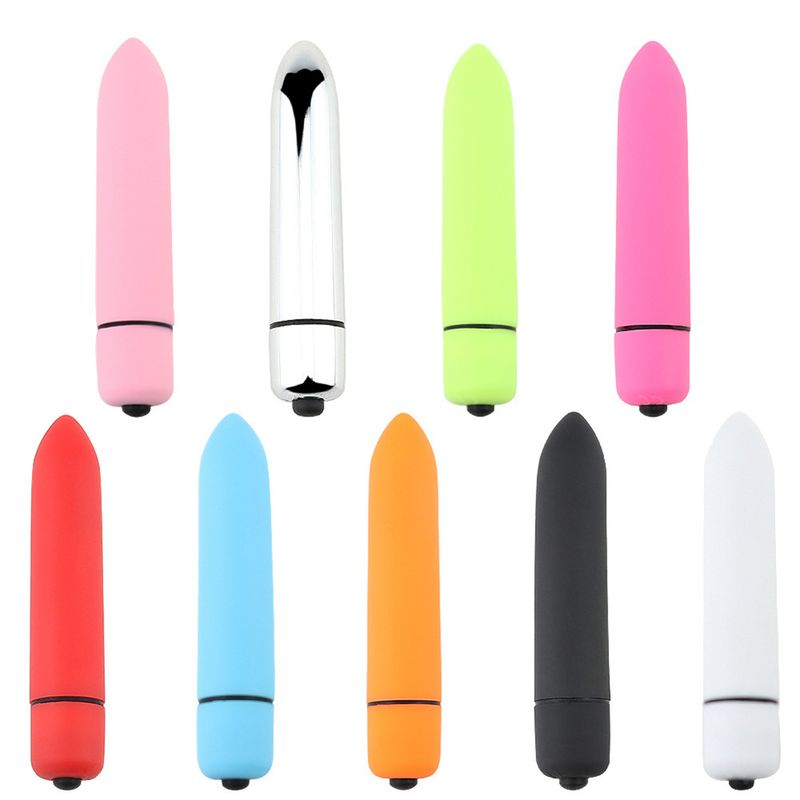 Spot Vibrant Color Waterproof Silicone Vaginas Vibrator G Point Sex Pleasure Massage Stick for Female_voghion.com