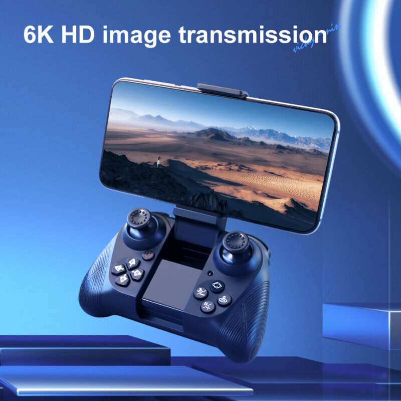 4DRC V13 Mini RC Drone 6K HD Dual Camera WiFi FPV Foldable Quadcopter +2 Battery, Beginners Toys Gifts_voghion.com