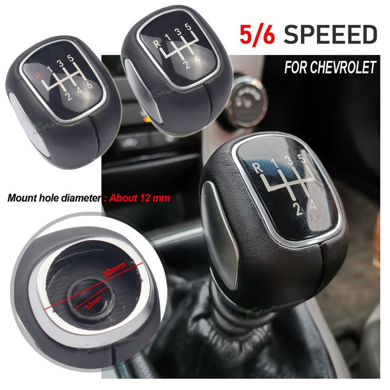 For Chevrolet Chevy Cruze 2009-2015 Car 5/6 Speed Manual Transmission Gear Shift Knob Head Ball Lever Shifter_voghion.com