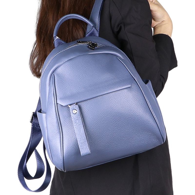 Camada de cabeça feminina feita de couro legítimo, bolsa de grande capacidade com estampa de lichia, mochilas femininas 7_voghion.com