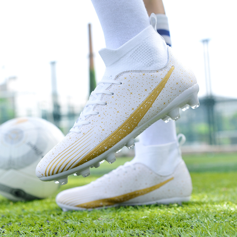 Scarpe da calcio, adolescenti, unghie lunghe rotte, adulti, uomini e donne, professionali resistenti all'usura, antiscivolo e traspiranti_voghion.com