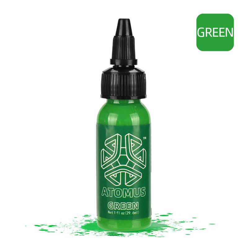 Crema colorata per tatuaggi in stile coreano ATOMUS, pigmento colorato, inchiostro facile da applicare_voghion.com