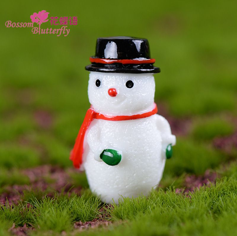 Weihnachtsdekorationen, Ornamente, Kunstharz-Bastelarbeiten, kreative Weihnachtsmann- und Schneemann-Ideen, kleine Geschenke für Zuhause_voghion.com