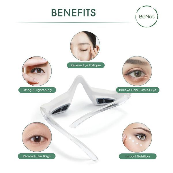 Under-Eye Red Light Therapy Skin Rejuvenation And Relaxation Massager_voghion.com