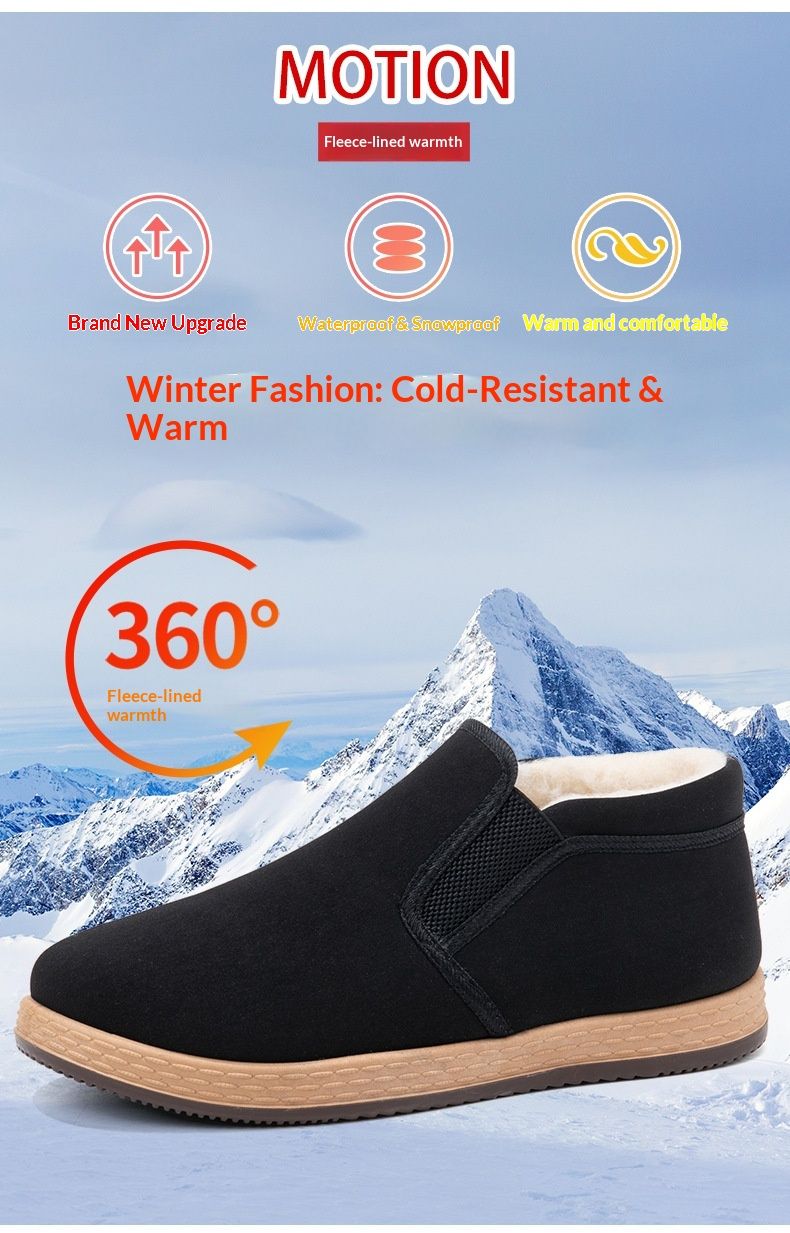 WalkPrime Winter New Old Beijing Stoffschuhe für Herren, fleecegefüttert, dick gefüttert, kältebeständig, warme Schuhe, rutschfest, bequem_voghion.com