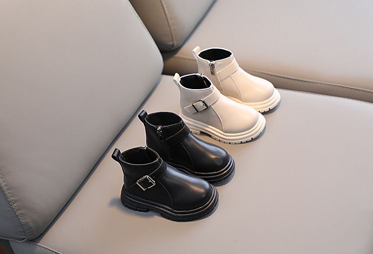 Child's Martin 2024 autumn new boys, short British style single girls, small and medium-sized leather boots for_voghion.com