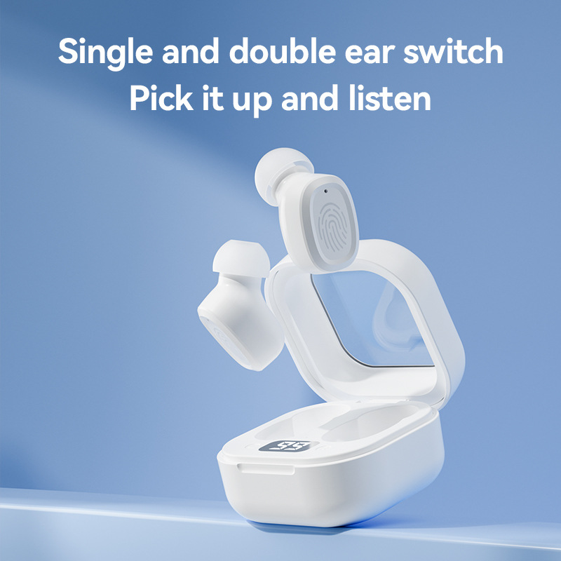 Nieuwe BY18 Bluetooth-oortelefoons met dubbele mini-in-ear digitale display en oplaadcompartiment voor sport_voghion.com