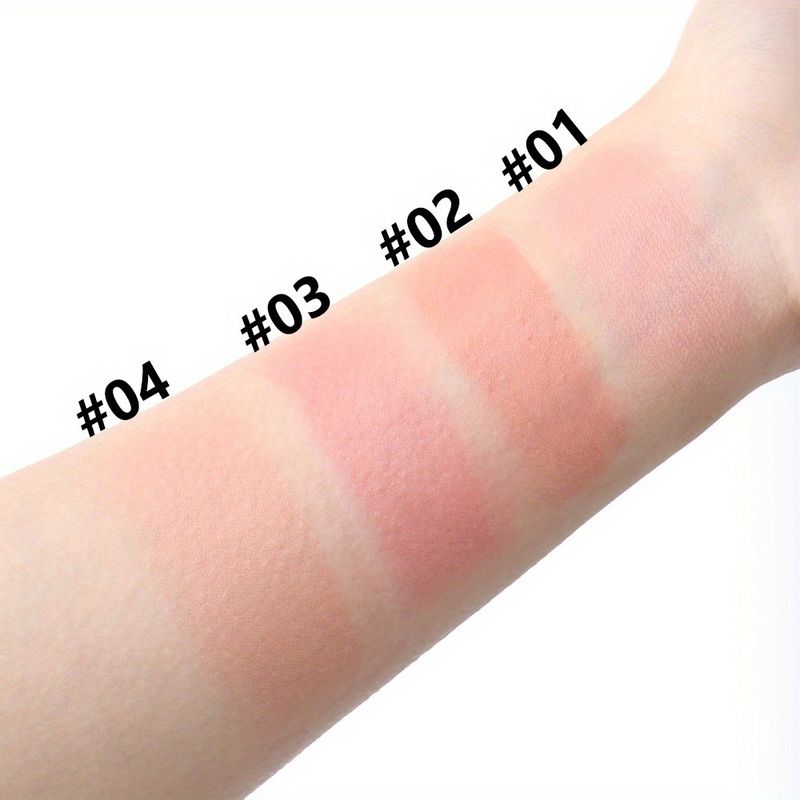 Cream Blush Lightweight Formula, Natural Color, Long-Lasting - Easy To Blend, Multi-Functional For Daily/Stage/Evening Makeup_voghion.com