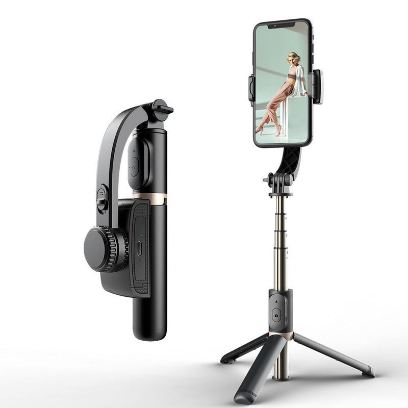 Handheld zelfontspanner paal pan tilt camera tracking anti-shake stabilisator live-uitzending artefact rek vlog_voghion.com