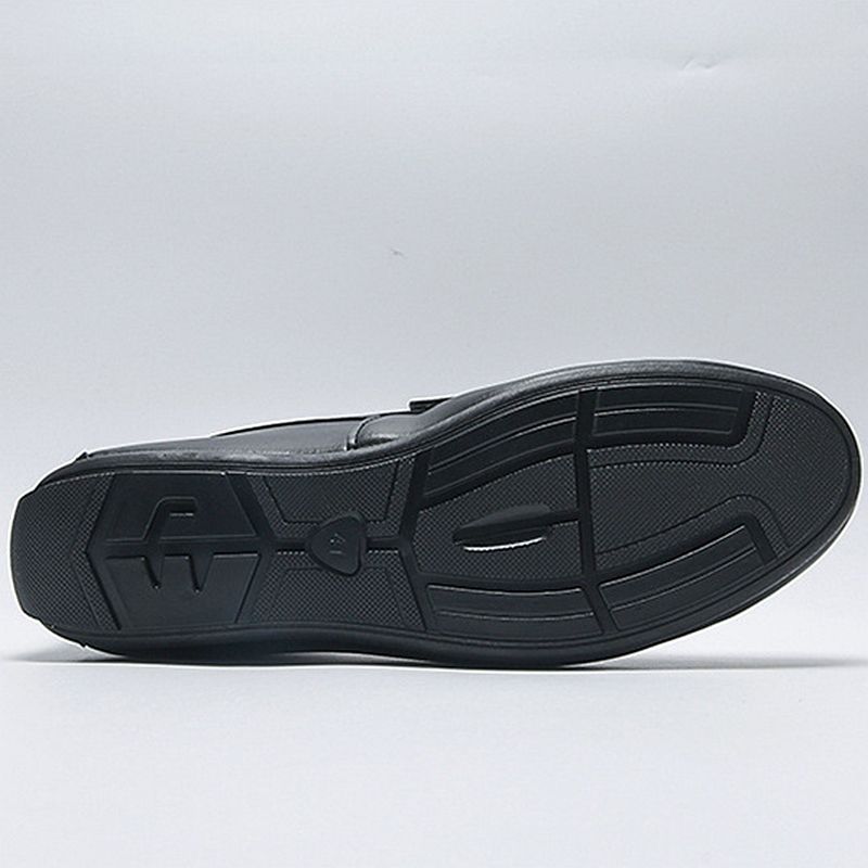 SHLIANG Fashion Men Loafers Leather Casual Shoes High Quality Slip on Business Non-Slip Comfy Classic Driving Shoes SB043_voghion.com