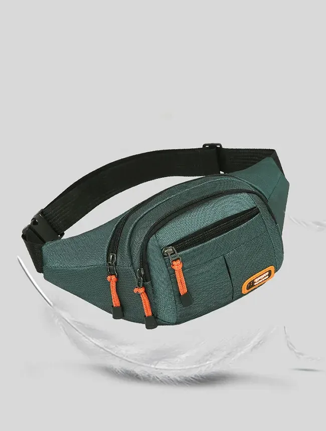 Mobile Waist Bag For Both Men And Women Multifunctional Large Capacity Anti Splash Business Wearresistant Construction_voghion.com