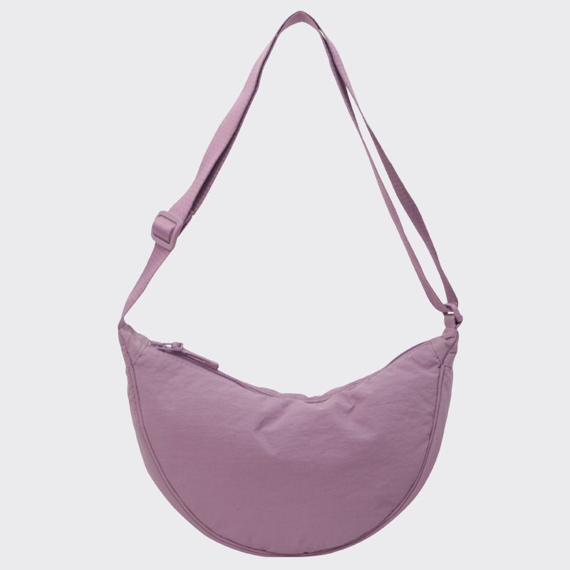 Nuova borsa da viaggio versatile piccola a tracolla tinta unita da donna in nylon464484_voghion.com
