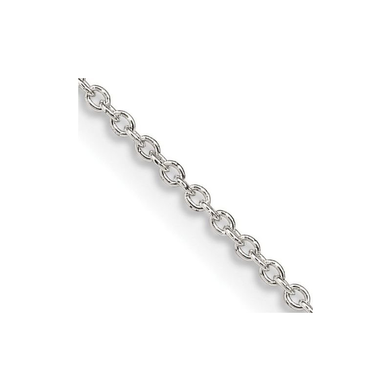 Sterling Silver 1.25mm Cable Chain_voghion.com