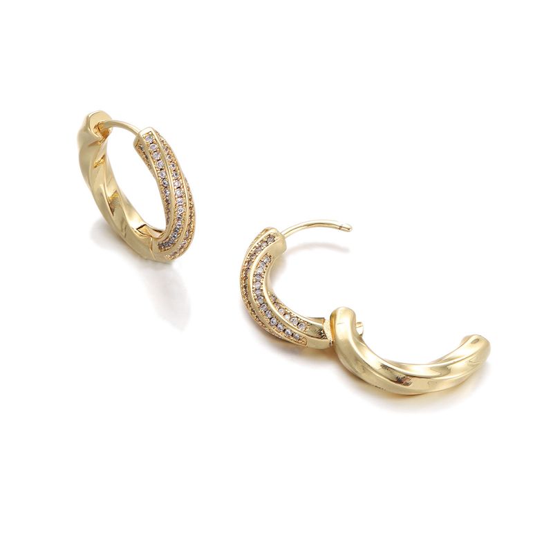 Gioielli e accessori semplici orecchini con micro zirconi intarsiati gioielli da donna di alta qualità da indossare ogni giorno regalo selezionato per la fidanzata_voghion.com