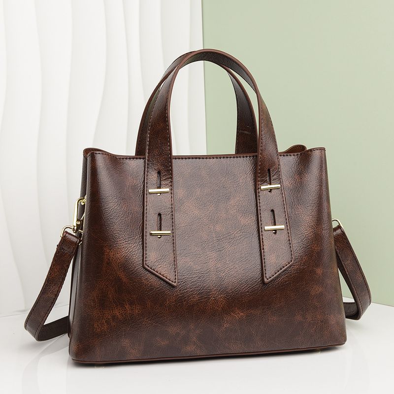 2025 New Women's Tote Simple Large Capacity Ladies Crossbody Bag High-end Soft Leather Handbag_voghion.com
