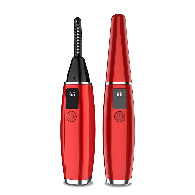 Electric Heating Eyelash Curling Tool USB Smart Digital Display Long-Lasting Styling Anti-Scalding Eyelash Curler Tool_voghion.com