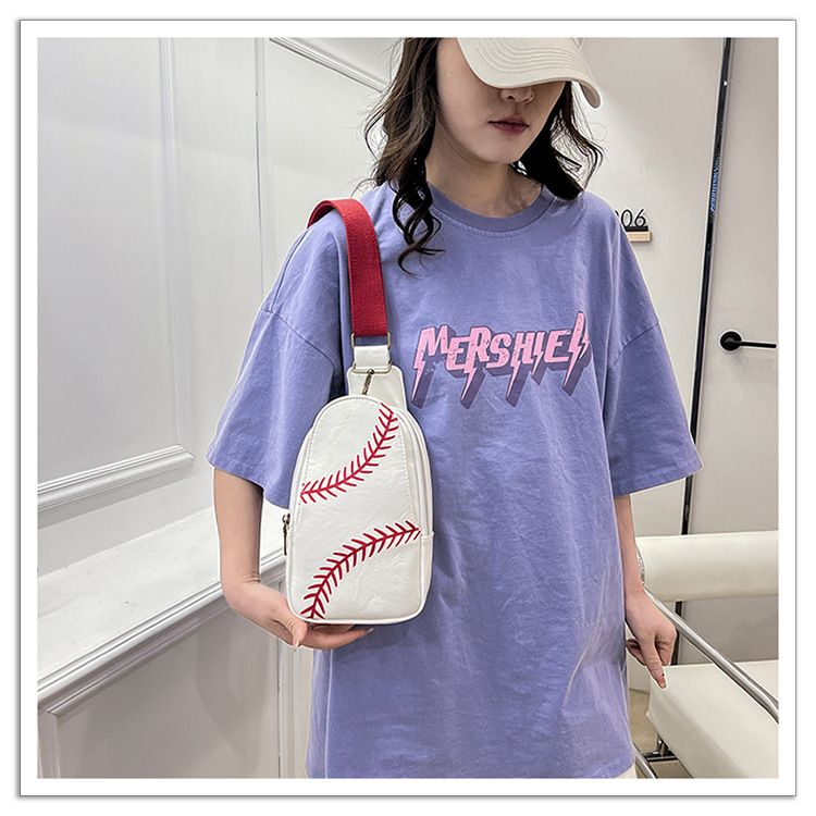 2024 New Baseball Crossbody Women's Chest Bag_voghion.com