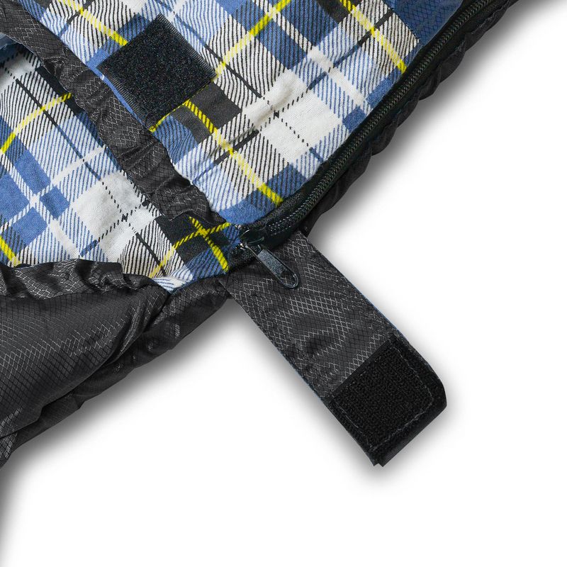 Saco de dormir de invierno engrosado, ensanchado, cálido, ultraligero, para acampar al aire libre, saco de dormir para adultos de 2 kg_voghion.com