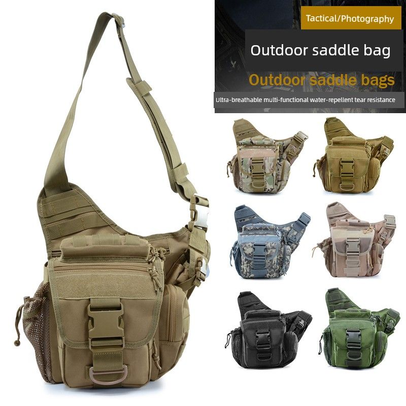 Wasserdichte Ein-Schulter-Werkzeugkameratasche für den Außenbereich für Herren und Damen_voghion.com