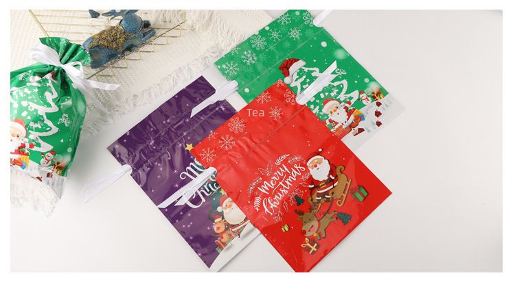 Christmas Gift Bag in stock 2024 New Halloween Drawstring Candy Bag suit Gift Bag _voghion.com