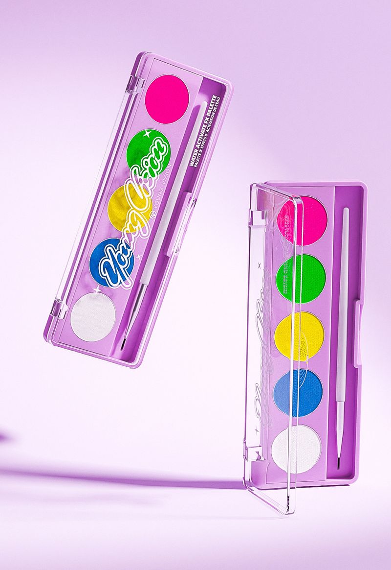 Make-up-Sets Fluoreszierende UV-Gesichtsbemalungspalette Wasserlösliche menschliche Gesichtsbemalungscreme Bühnen-Auftritts-Make-up-Palette_voghion.com