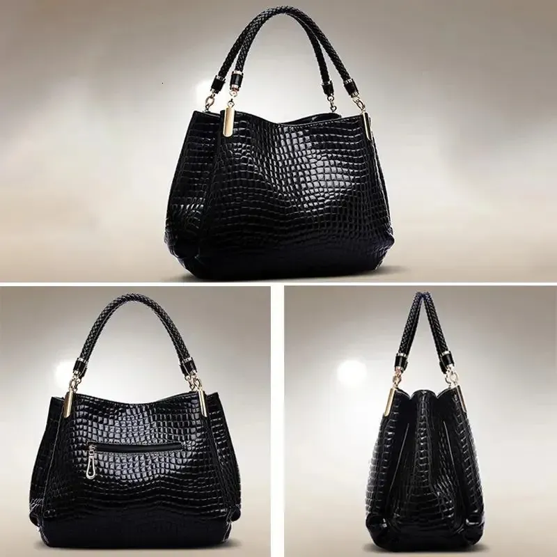 Womens Bag Large Capacity Tote Daily Commute Shoulder Print Bright Face Handbag Shopping 250614l_voghion.com