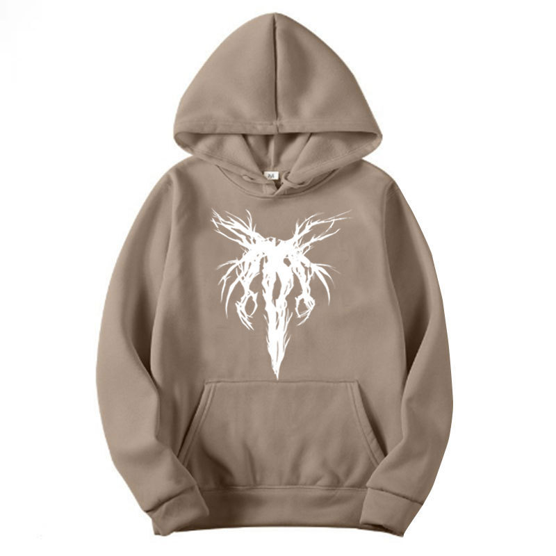 Ropa para hombre Sudadera oscura Sudadera con capucha para hombre y mujer Sudadera con capucha gótica Harajuku para parejas Sudadera con capucha deportiva informal de talla grande_voghion.com