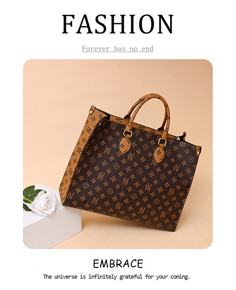 Bags Women's 2024 New Simple And Fashionable Handbag Crossbody Tote Bag_voghion.com