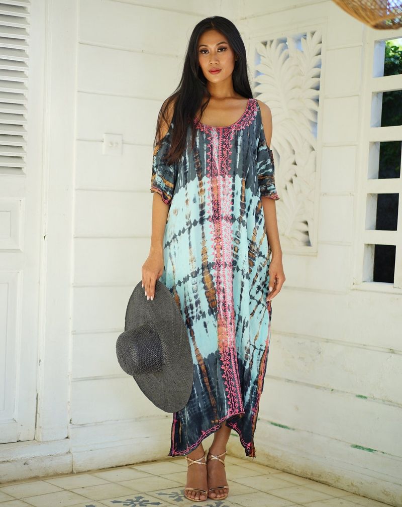 Damen-Strandkleid mit Leopardenmuster, schulterfrei, leichter Sonnenschutz, Bademode, Sarong für Urlaub und Poolparty_voghion.com