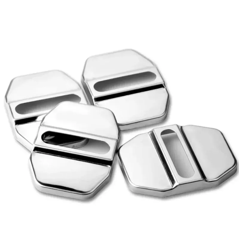 4Pcs Dekorative Anti Scratch Türschloss Metall Schutz Abdeckungen Auto Exterior Zubehör Für Benz_voghion.com