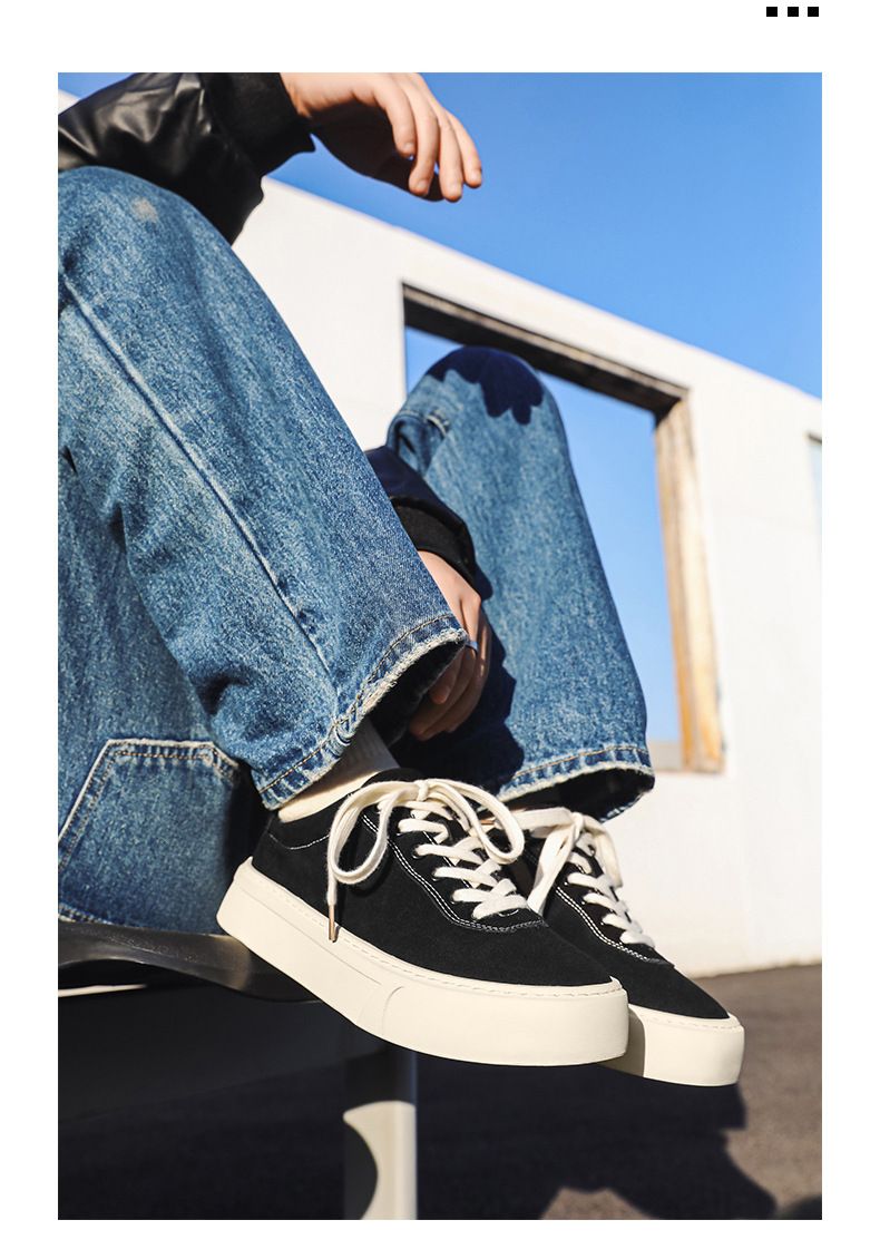 Gu Que Couple's Unique Design Men's Wang Yibo Same Style Street Dance Skateboarding Korean Versatile German Training -_voghion.com