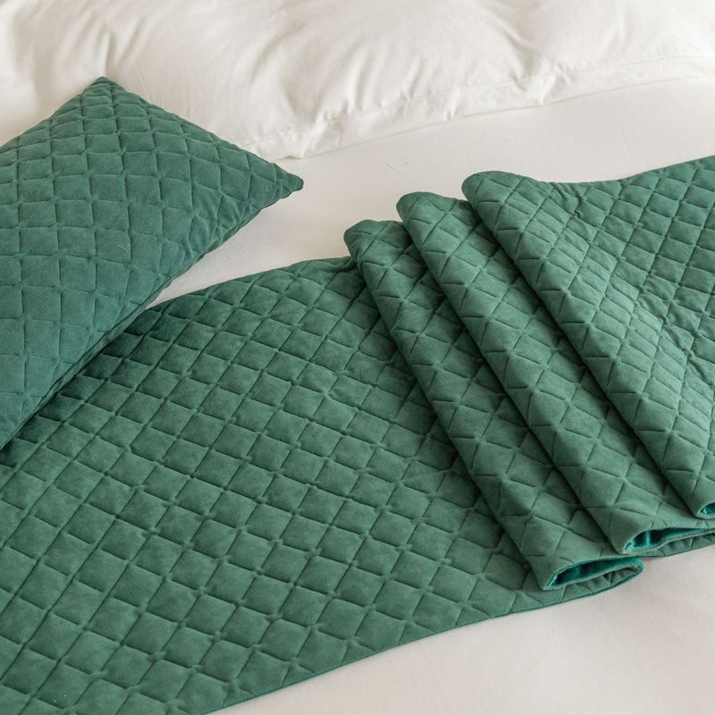 Semplice modello olandese in velluto ultrasonico a rombi per hotel, hotel, casa, letto, asciugamano, bandiera_voghion.com