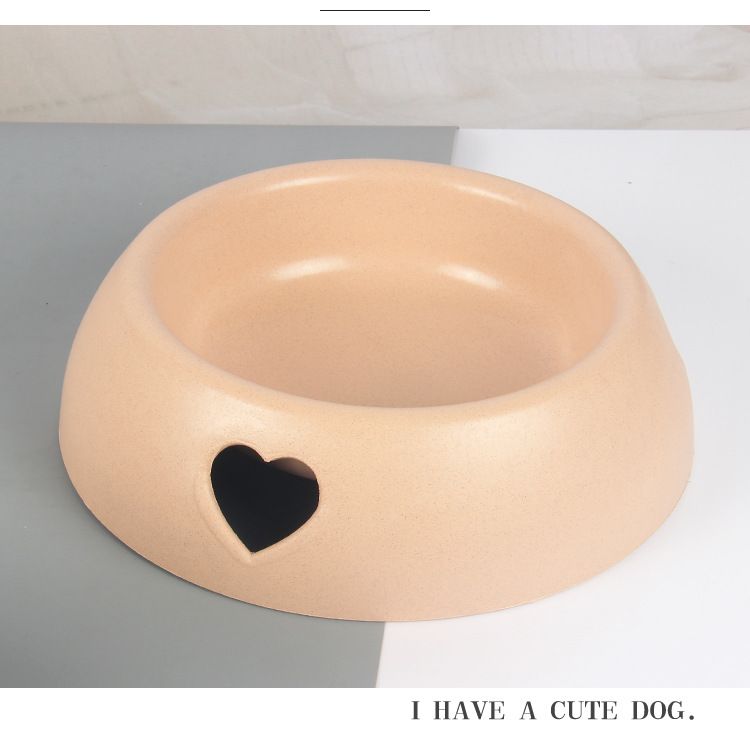 Benodigdheden Hond Rijst Plastic Liefde Enkele Huisdier Kattenvoerbak_voghion.com