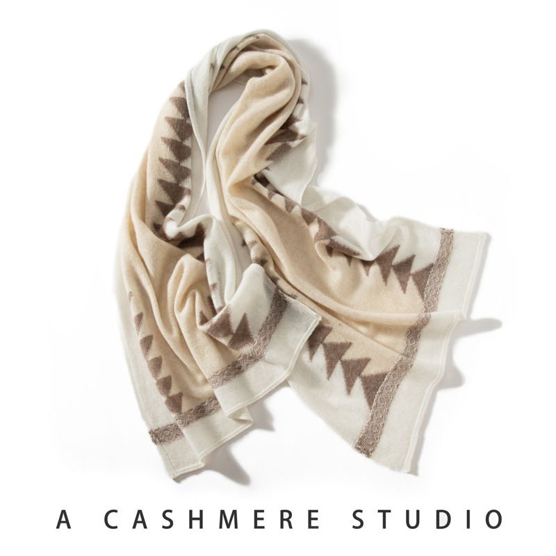 Nuova sciarpa in cashmere per donna, scialle autunnale e invernale, doppio uso, lunga, extra large, versatile, calda, collo jacquard_voghion.com