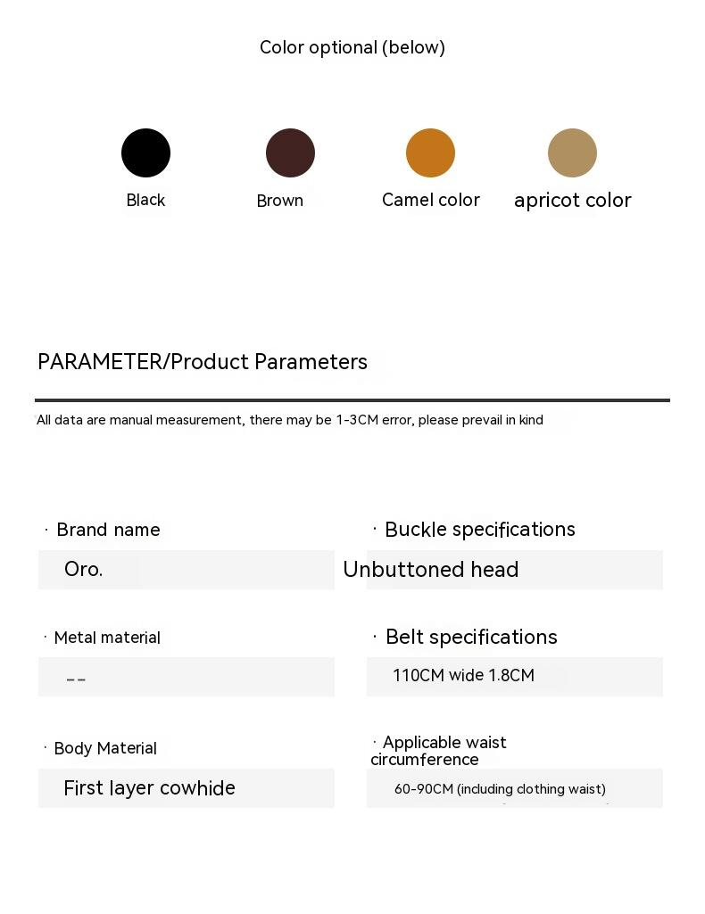 Cintura decorativa da donna annodata 2023 senza cintura da punzonatura, gonna abbinata in vera pelle, cintura sottile alla moda e versatile,_voghion.com