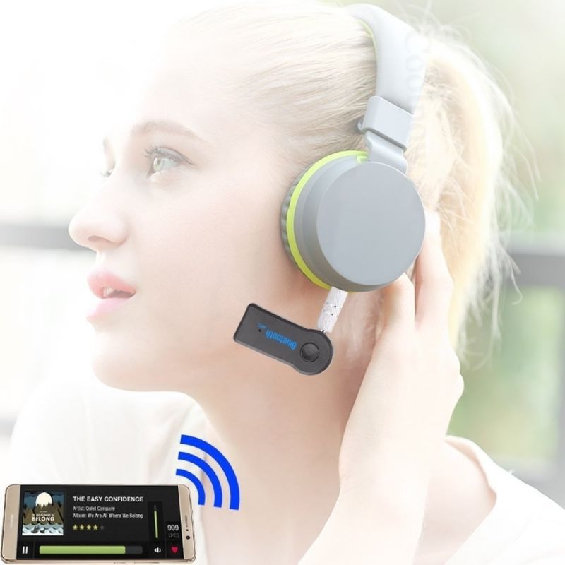 Novo receptor AUX para carro mais vendido emparelhado com adaptador de áudio sem fio de 3,5 mm, conversor Bluetooth para carro_voghion.com