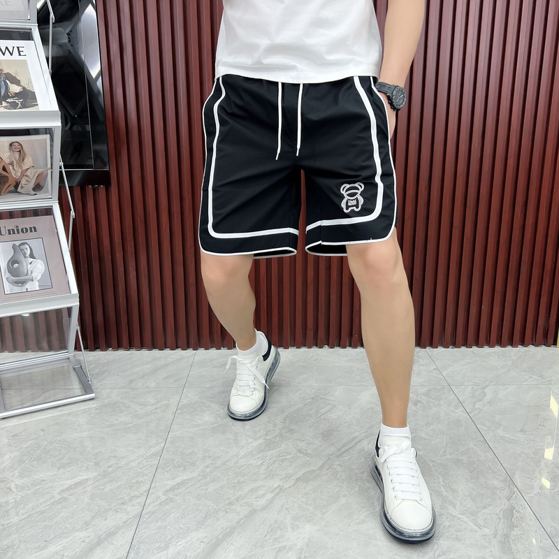 Sommer-Strandhosen für Herren, lässige Lauf-Sportshorts für Herren, 5-Punkt-Hosen mit geradem Bein für Herren im Trend_voghion.com